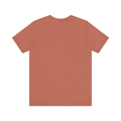 Sabrina Carpenter Inspired Unisex Short Sleeve Tee in a rich earthy hue, melding comfort with style and ideal for any fashionable wardrobe.