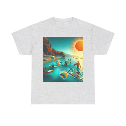 Elegant Paddleboarding T-Shirt by Dazzling Dreams Studio, designed to inspire adventure and showcase your love for paddleboarding.