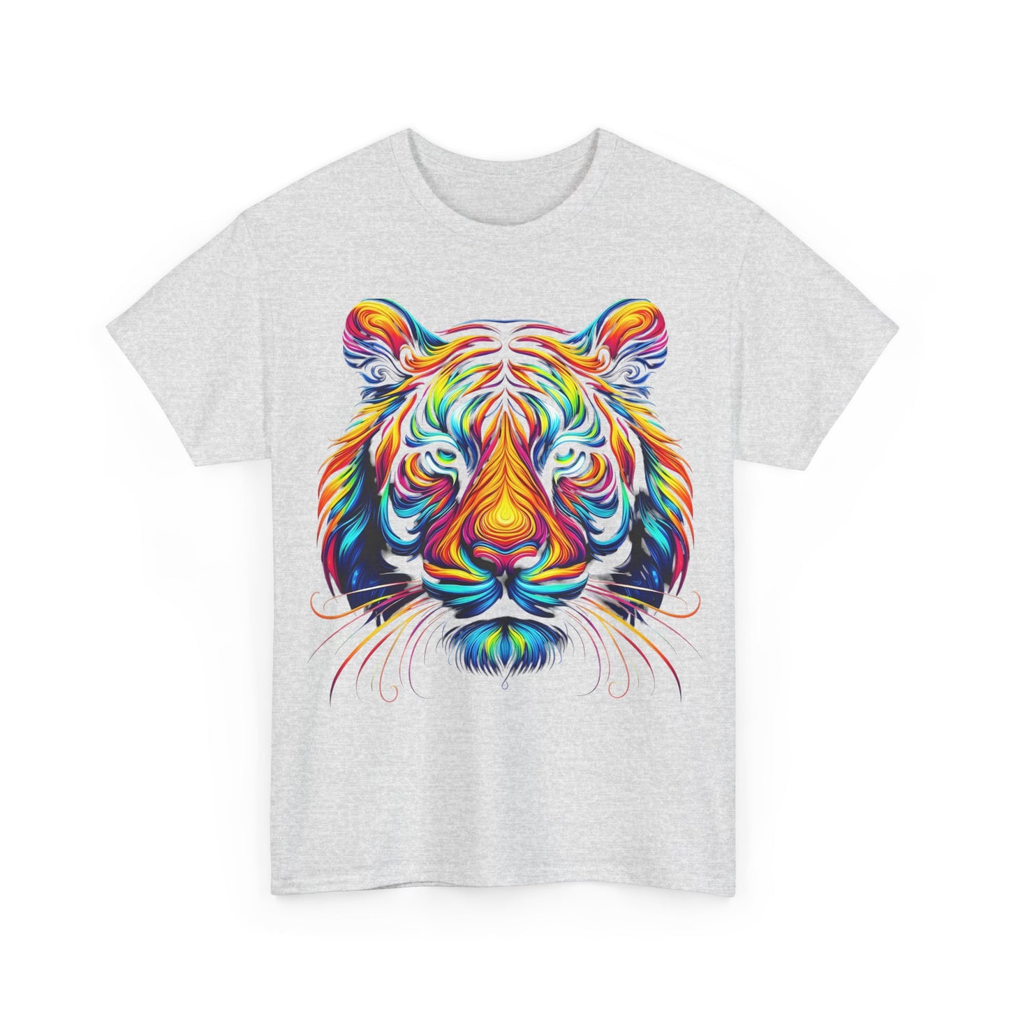 Tiger's Whimsy  Graphic Unisex  T Shirt Tee