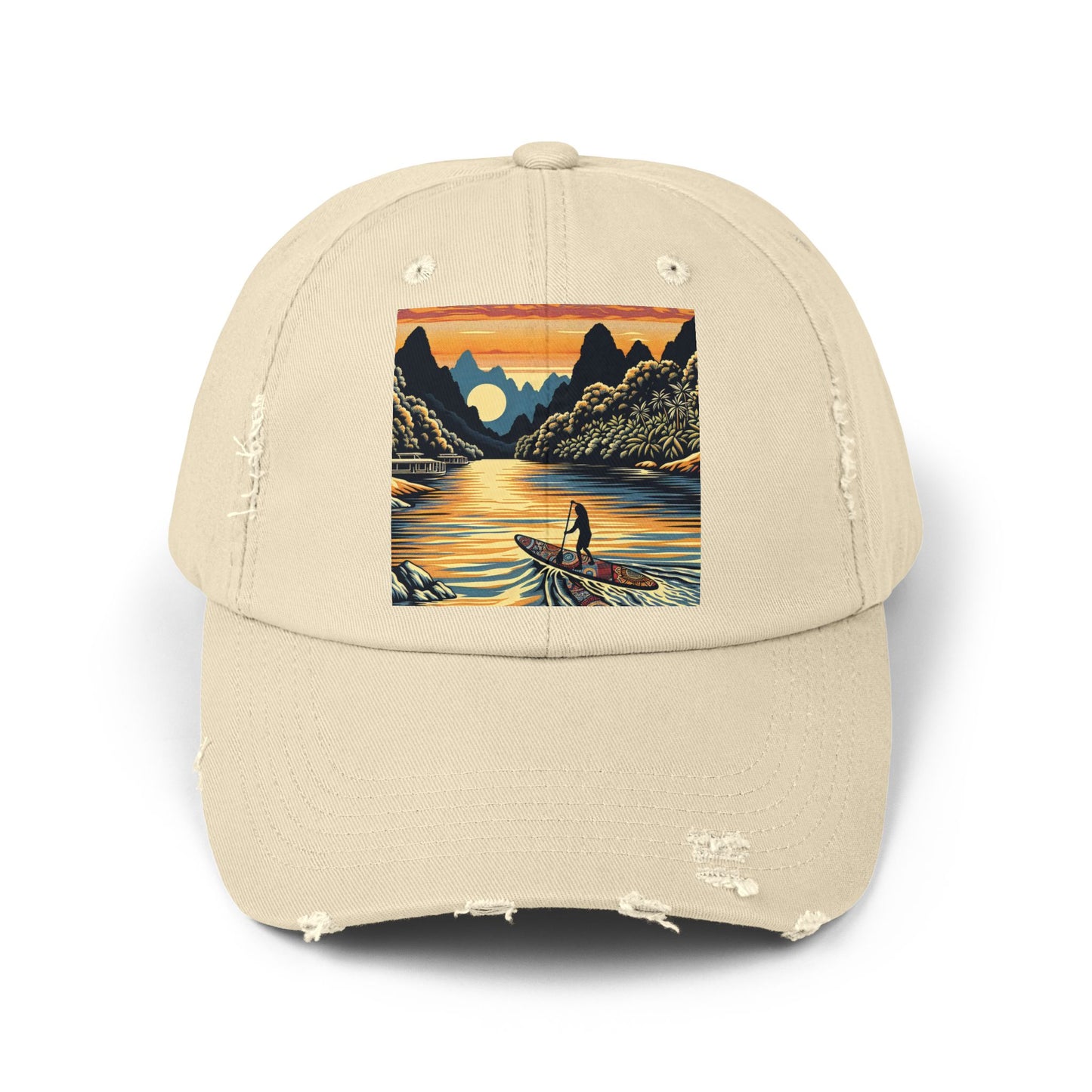 Unisex Distressed Paddleboarders Cap