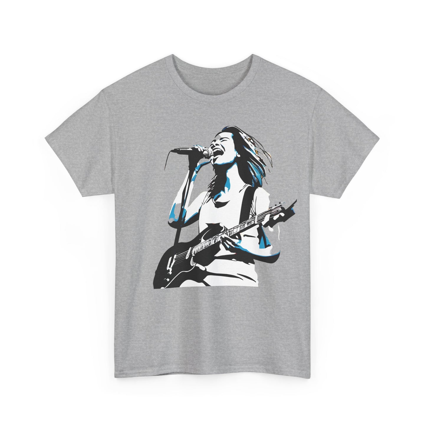 Legend of Rock Graphic T-Shirt, Urban Streetwear Top, Unisex Cotton