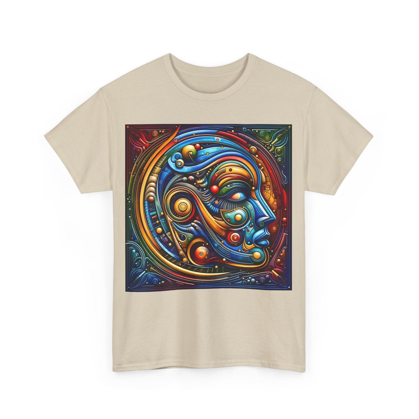 Stained Glass Dreams Unisex T Shirt Graphic Tee Unisex