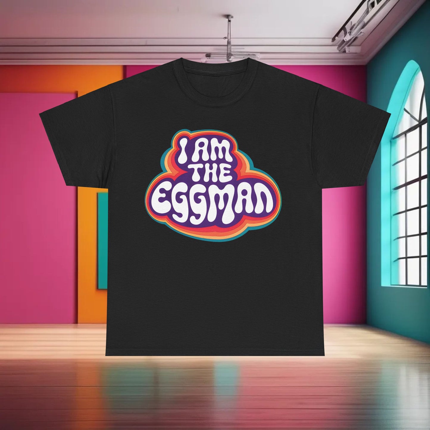 I Am The Eggman Graphic T-Shirt Urban Unisex Cotton Tee