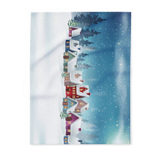 Decorative and Warm Christmas Arctic Fleece Blanket