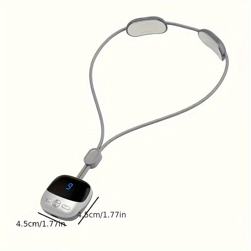 Cervical Massager Mini Portable Shoulder And Neck Physical Therapy Pulse Hot Compress Neck Protector Pendant Neck Hanging Cervical Massage