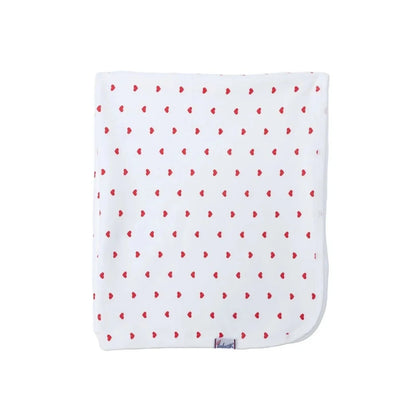Bebecix Girls Cotton Jersey Blankets - Ecru