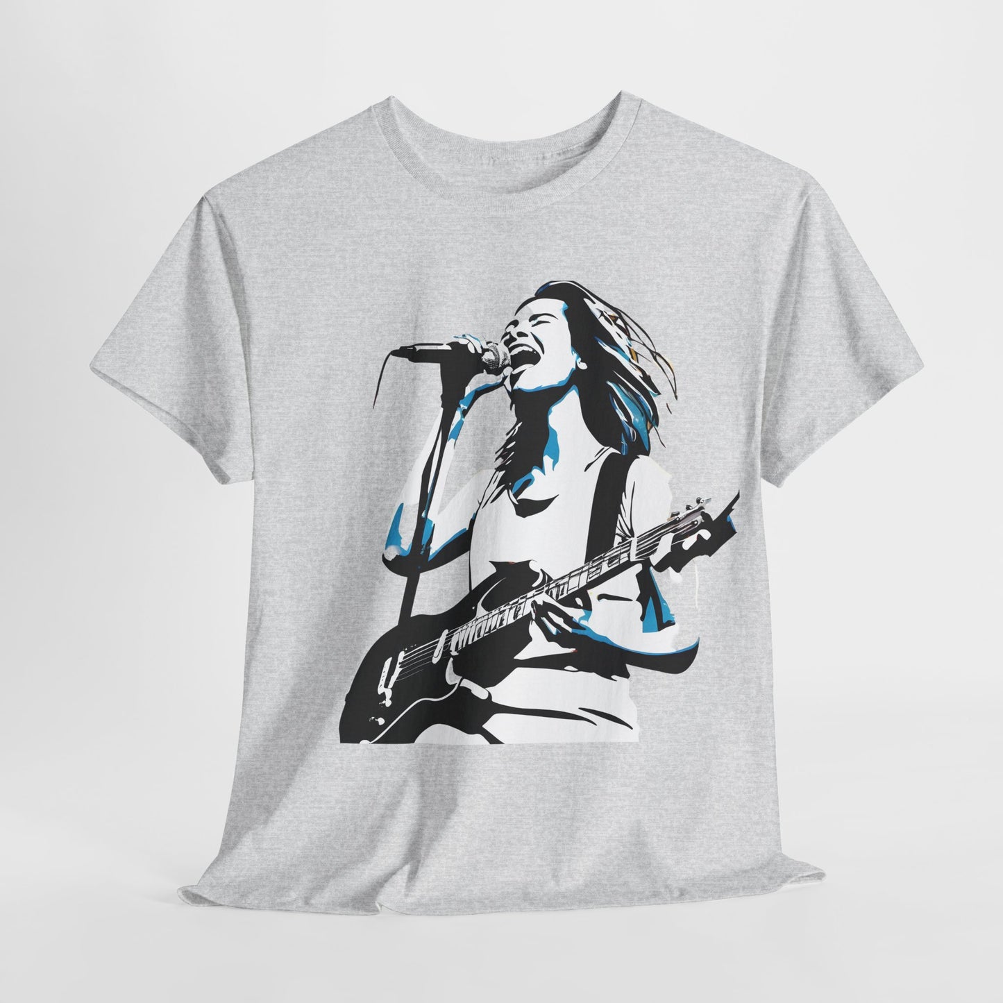 Legend of Rock Graphic T-Shirt, Urban Streetwear Top, Unisex Cotton