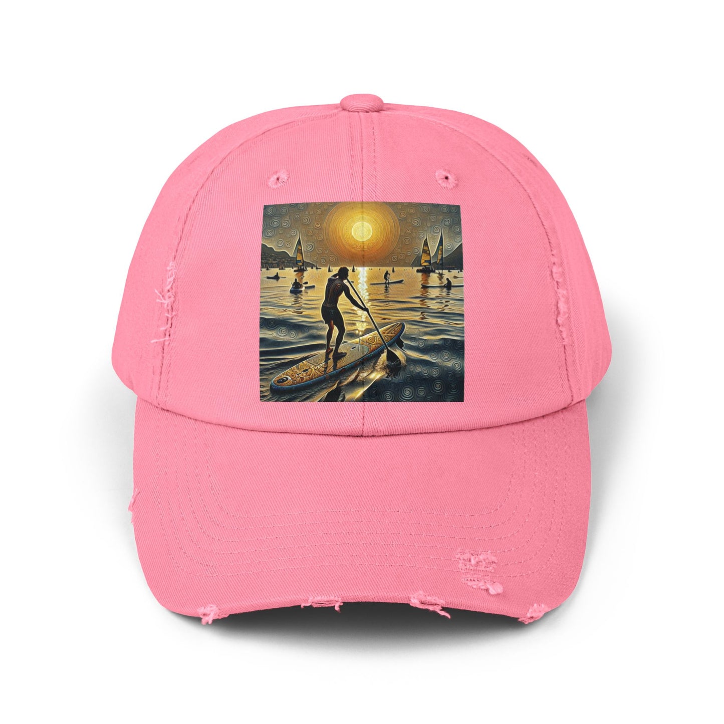 Unisex Distressed Paddleboarders Cap