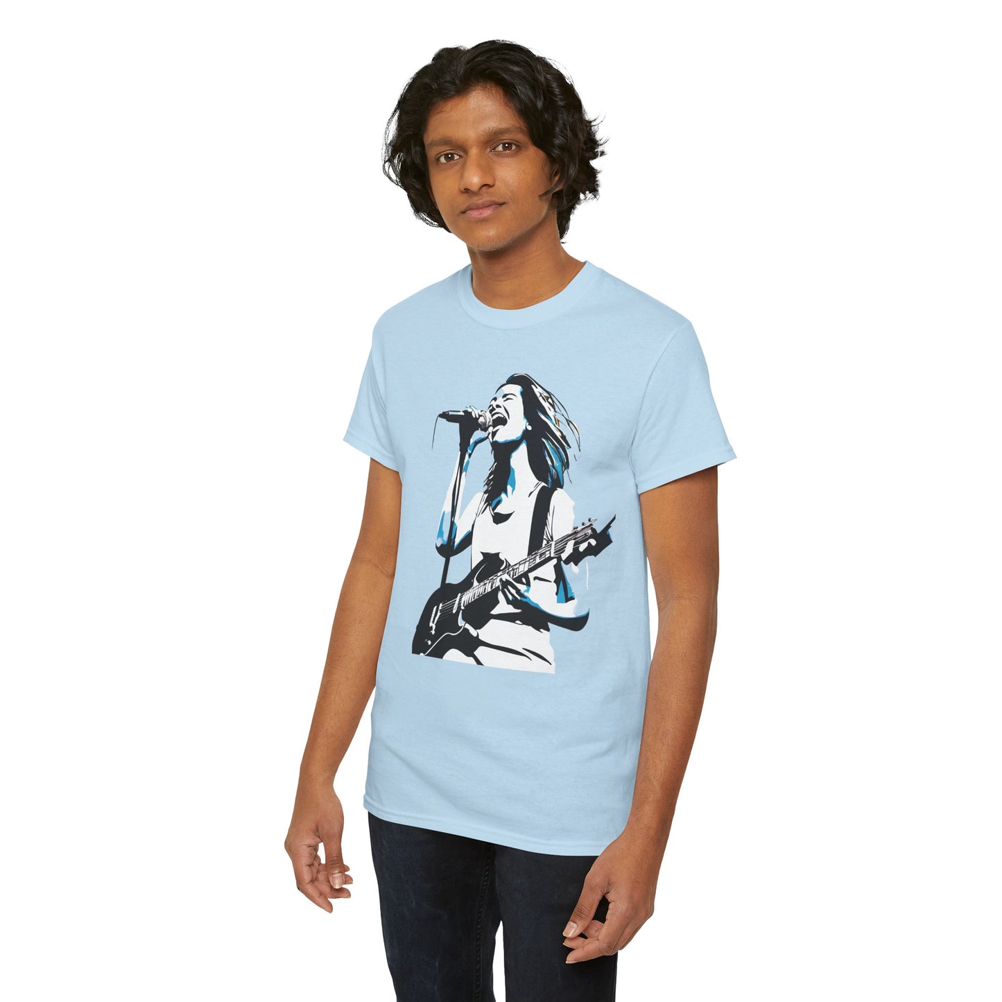 Legend of Rock Graphic T-Shirt, Urban Streetwear Top, Unisex Cotton