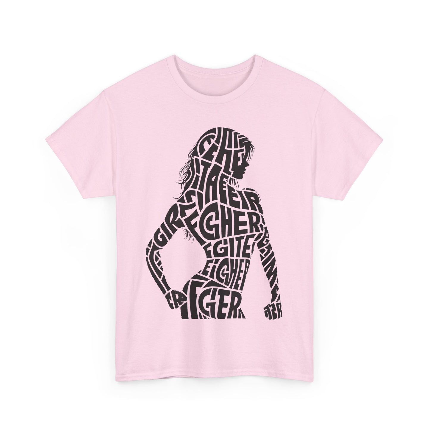 Fighter Girl  Graphic Unisex  T Shirt Tee