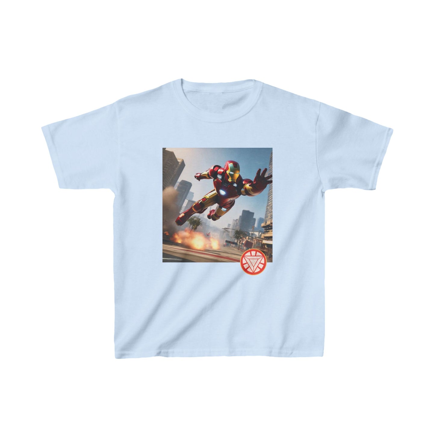 Kids Iron Man Heavy Cotton Tee 16 colors