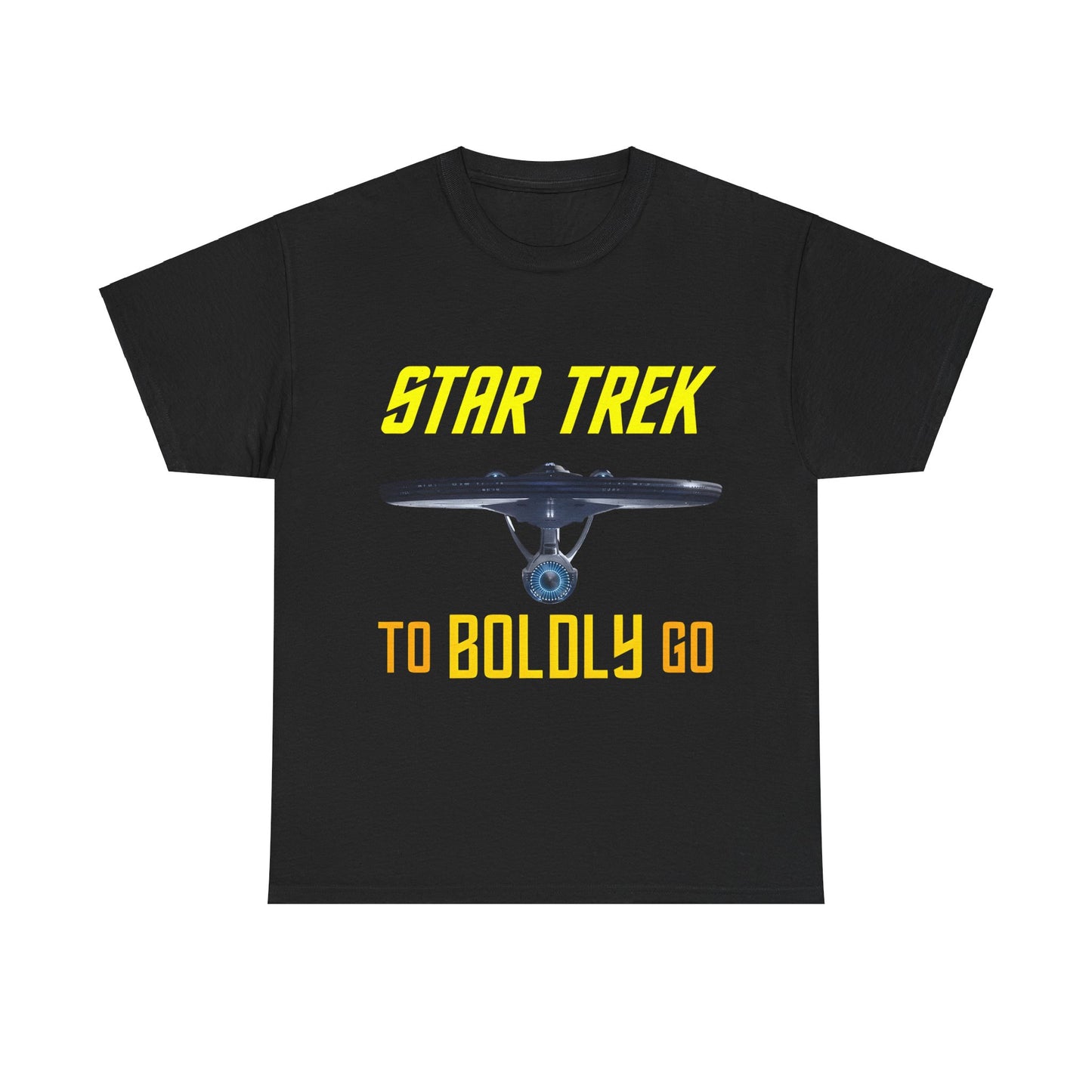 USS Enterprise Star Trek  Graphic Unisex T Shirt Tee