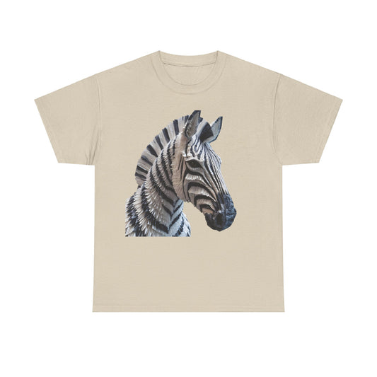 Zebra Elegance  Graphic Tee Unisex T shirt