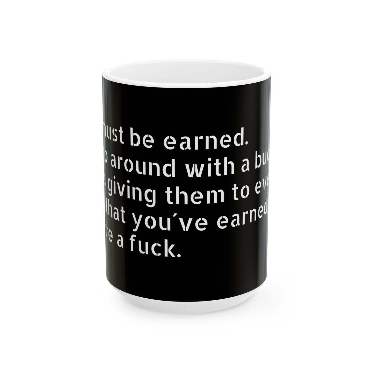 Funny Office Mug designed with an inappropriate slogan, ideal for adult humour and perfect as a novelty gift for birthdays or Secret Santa.