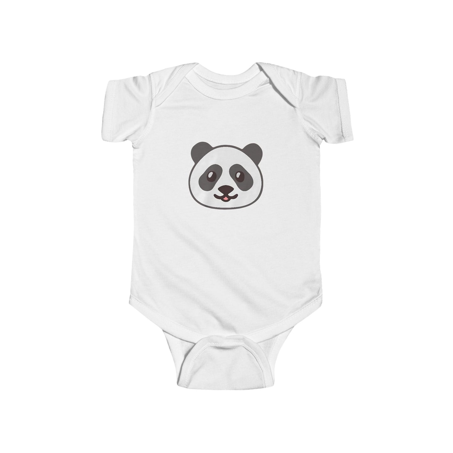 Panda Face Bodysuit, Infant Romper Suit, Cute Baby Clothes 5 colors