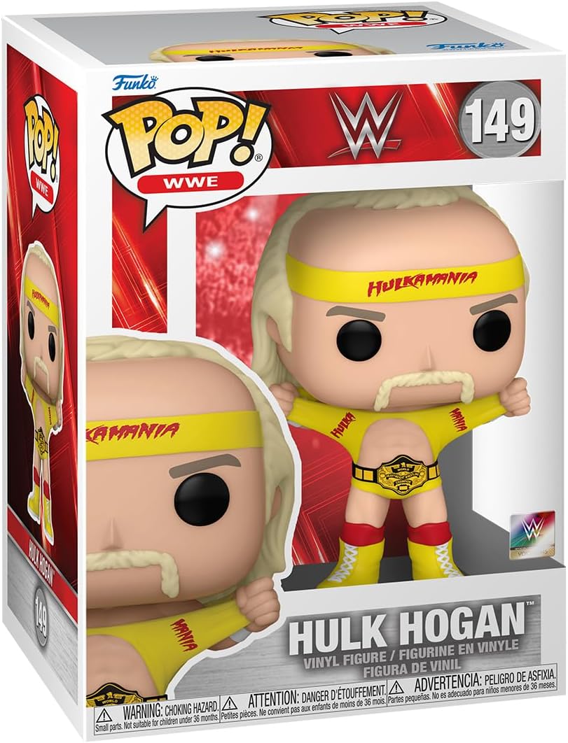 Funko Pop! WWE: Hulk Hogan hulkamania With Belt