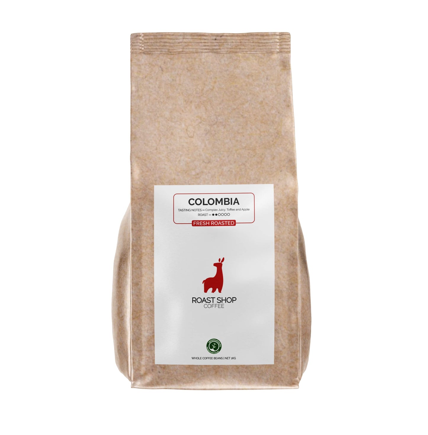 Small Batch Roasted Climate Positive Coffee Beans 1kg, Seasonally Sourced, Roast Shop Coffee the Micro Roastery (COLOMBIA)