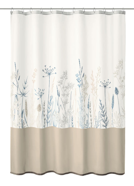 Kleine Wolke Shower Curtain, Polyester, Multicoloured, 180 x 200 cm