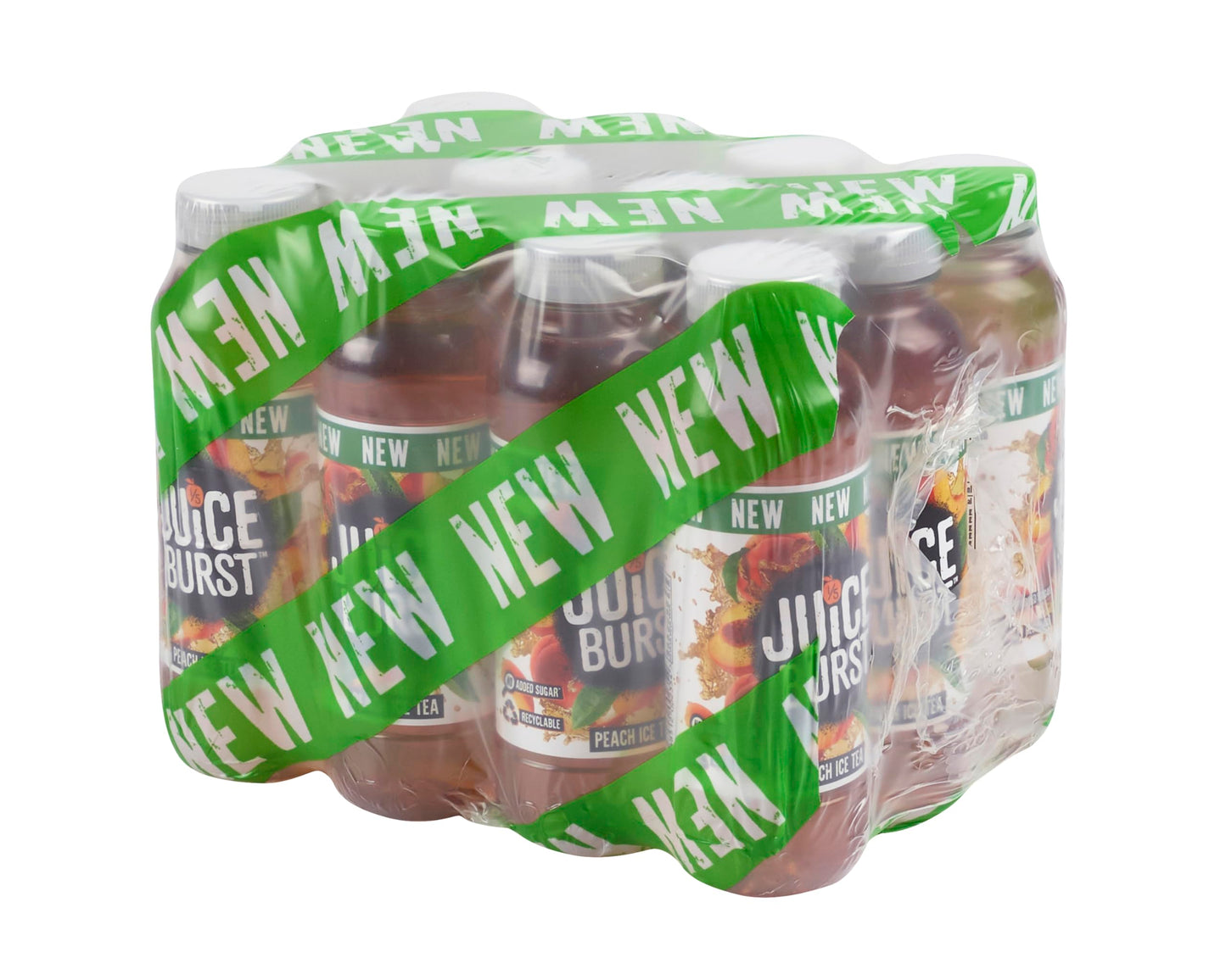 Juiceburst peach ice tea 12x330ml