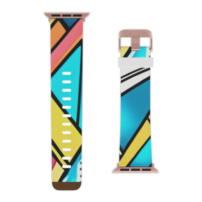 Dazzling Dreams Studio's Stylish DesignVibe Apple Watch Band worn on a wrist, highlighting its elegance and chic appeal for modern fashion enthusiasts.