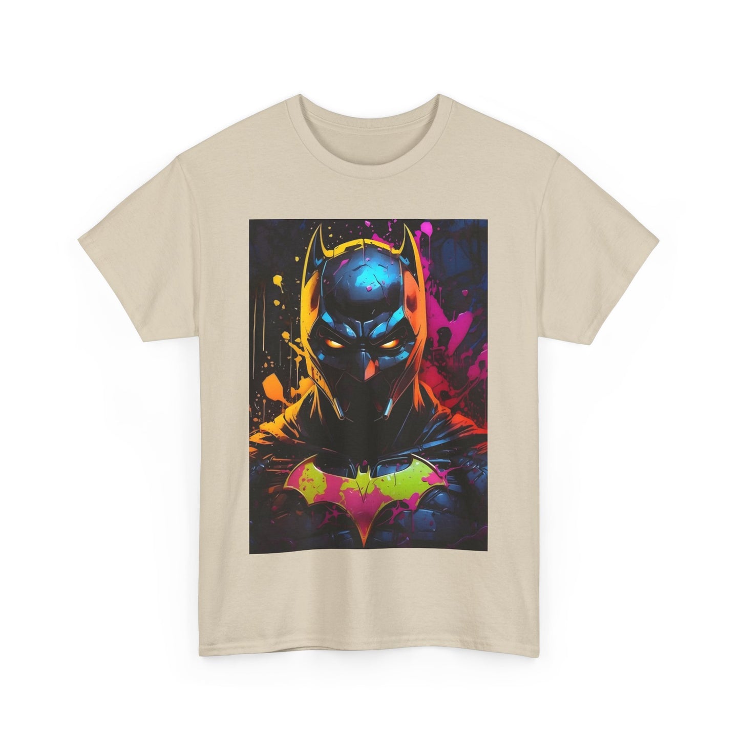 Vibrant Batman  Graphitti  Graphic Unisex  Tee Shirt