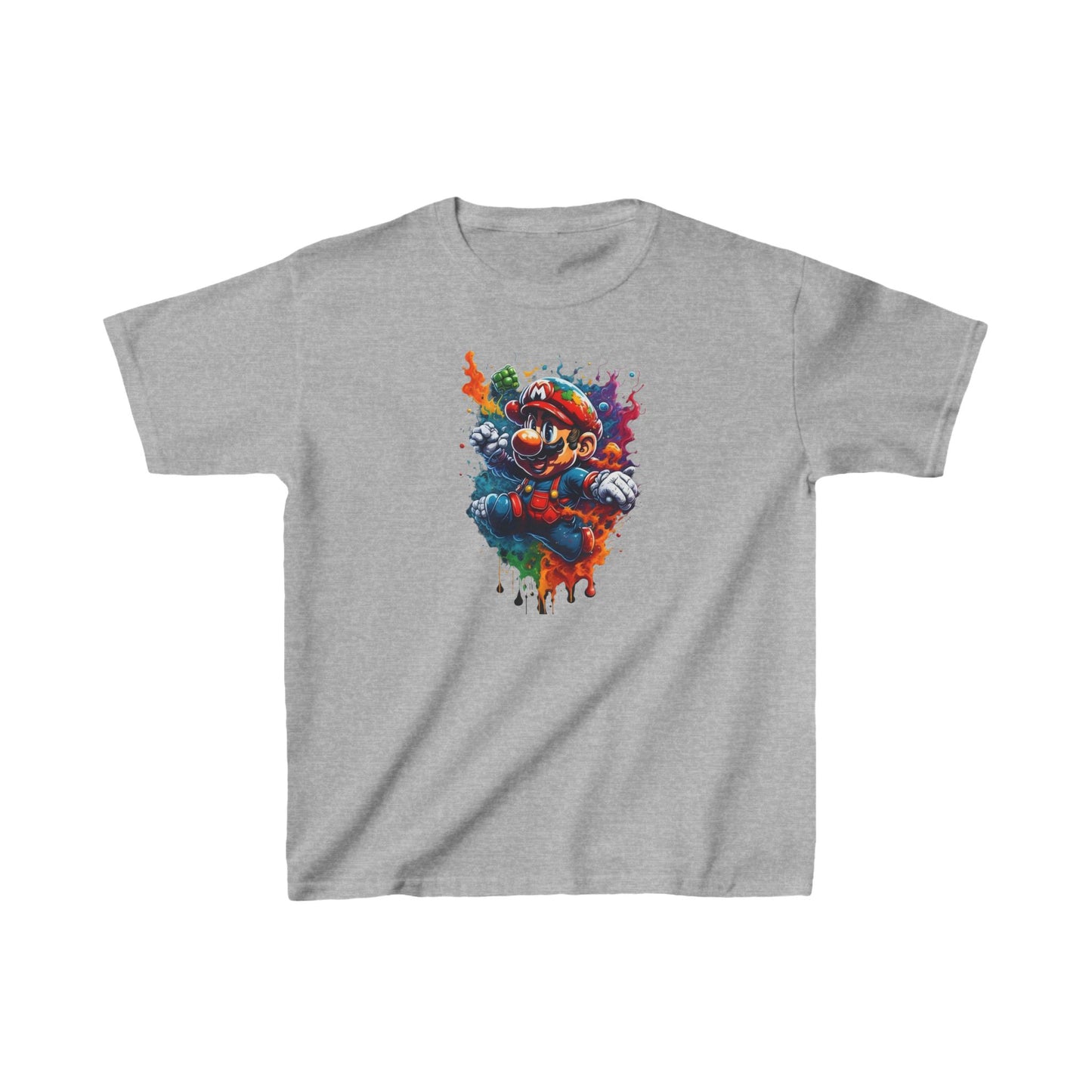 Unisex Childrens Computer Game Graphic Cotton Tee 16 colors