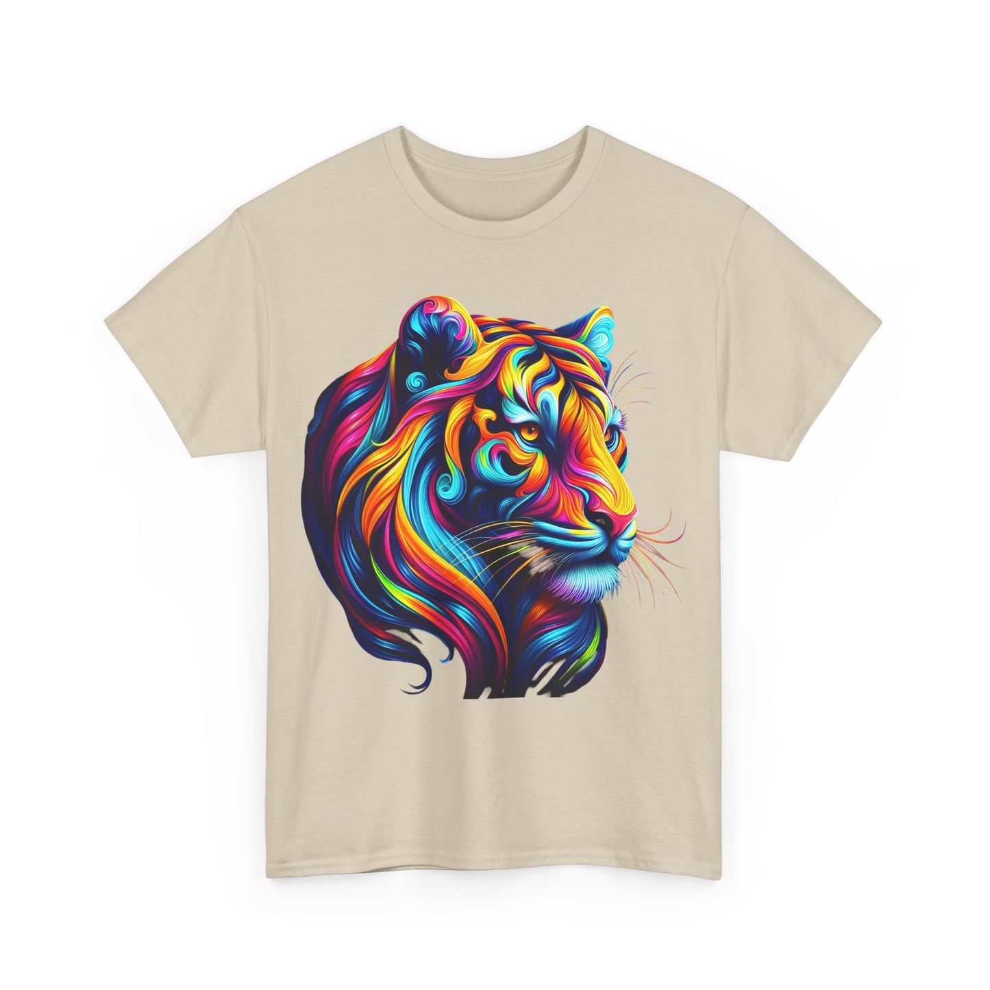 Tiger's Whimsy  Graphic Unisex  T Shirt Tee