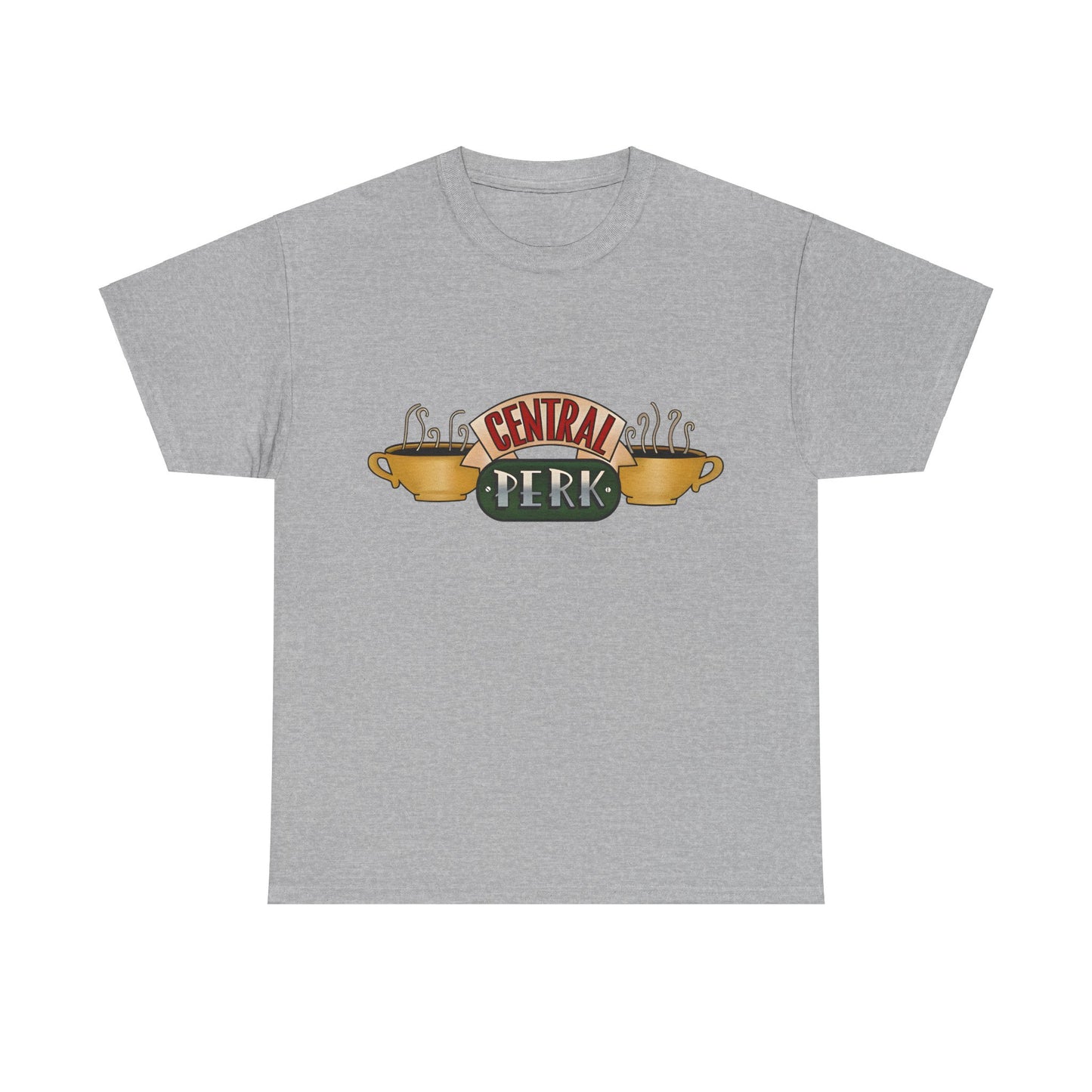 Central Perk Coffee Shop Friends  Retro Logo Graphic Tee Unisex