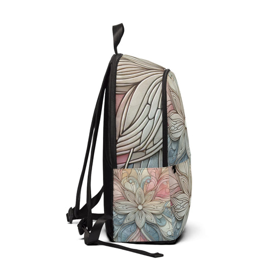 Luxurious pastel backpack by Dazzling Dreams Studio featuring a unique, contemporary design with soft texture and stylish pattern.