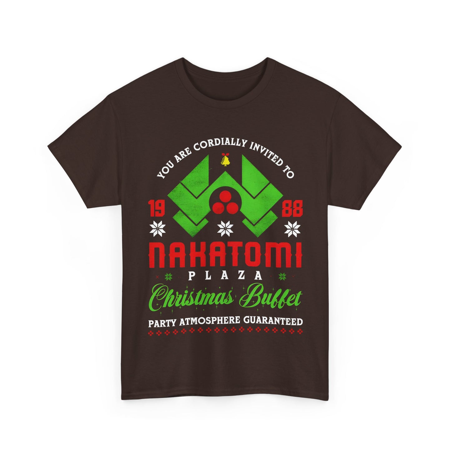 Nakatomi Plaza Christmas 1988 Graphic T-Shirt Urban Unisex Cotton