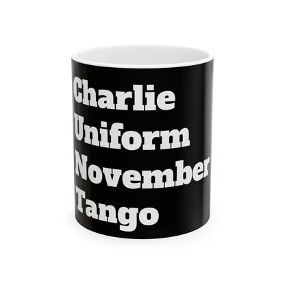 Inappropriate Slogan Ceramic Mug - funny and cheeky coffee mug ideal for office gifts, featuring the F-word for adults with a sense of humour.