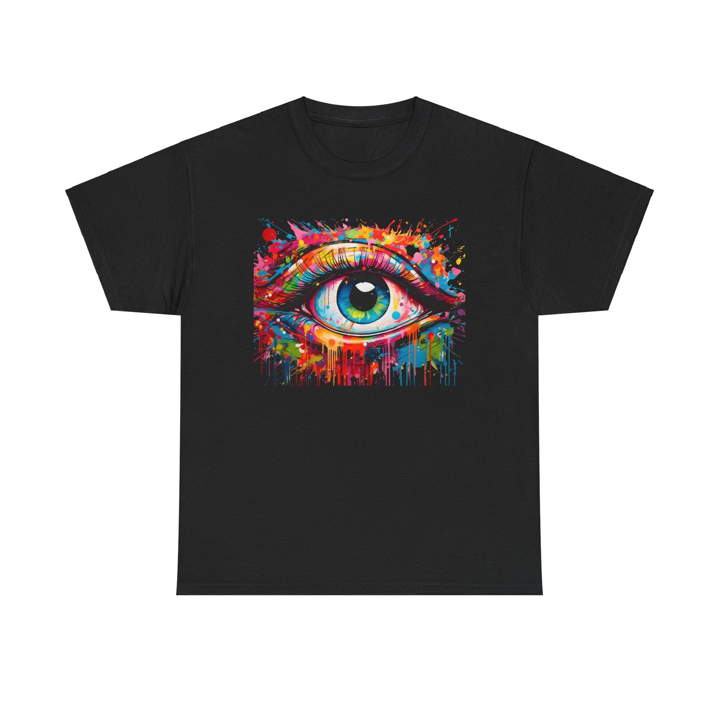 Visionary Drip Graffiti  Graphic Unisex  T Shirt Tee