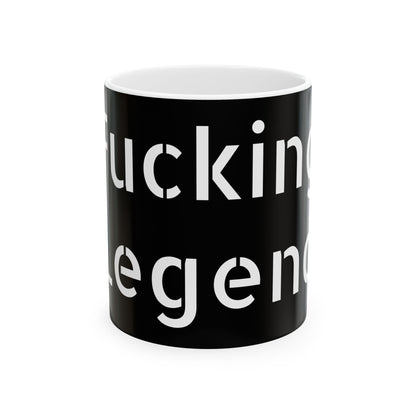 Inappropriate Slogan Ceramic Mug featuring a cheeky design, perfect for adding a touch of adult humour to your coffee routine.