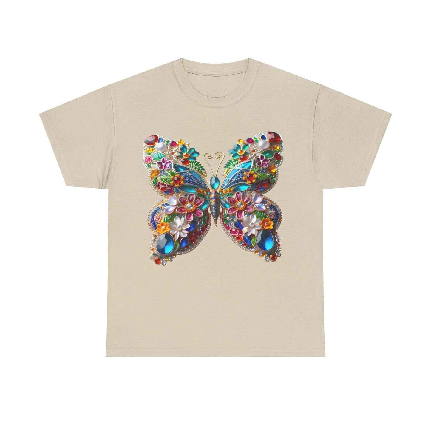 Enchanting Butterfly Brooch Unisex T Shirt Graphic Tee Unisex