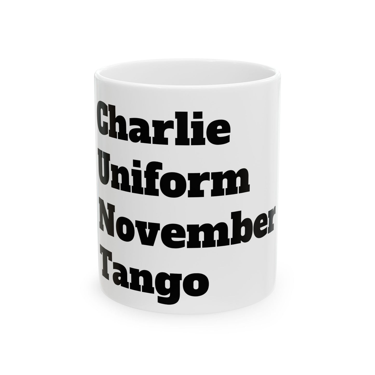 Inappropriate Slogan Ceramic Mug featuring a cheeky F-Word design, perfect for adding adult humour to your coffee routine.