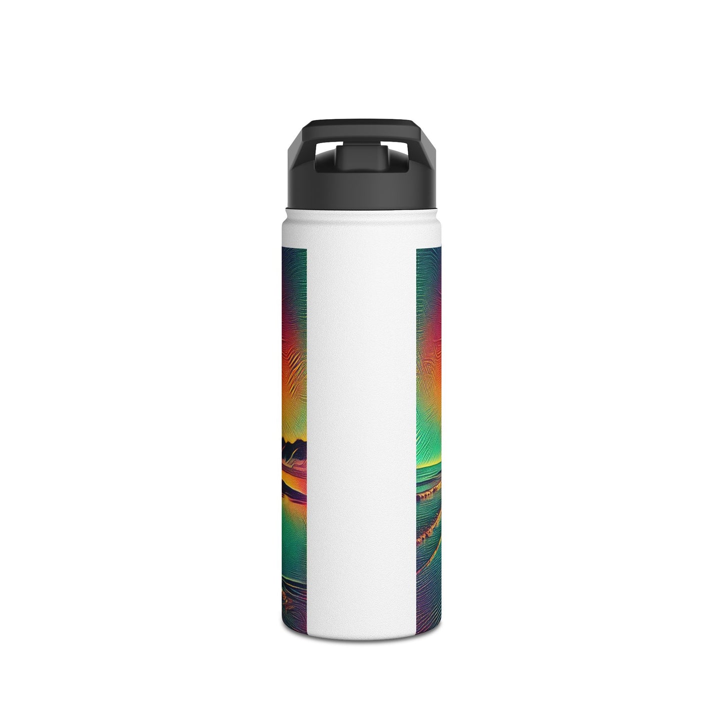 Fantasy Paddleboarding Stainless Steel Water Bottle, Standard Lid