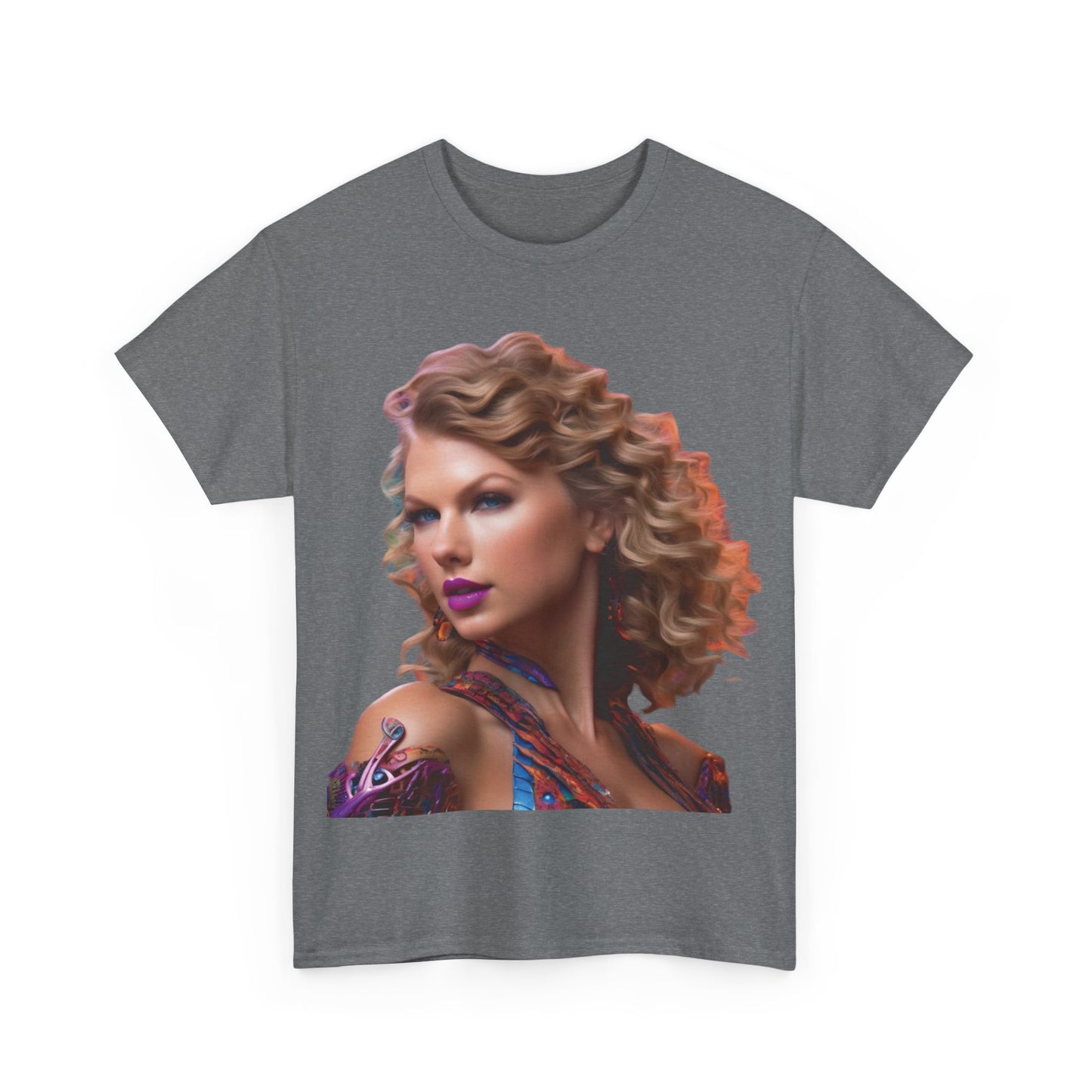 Swifties psychedelic  Taylor Swift Heavy Cotton Tee