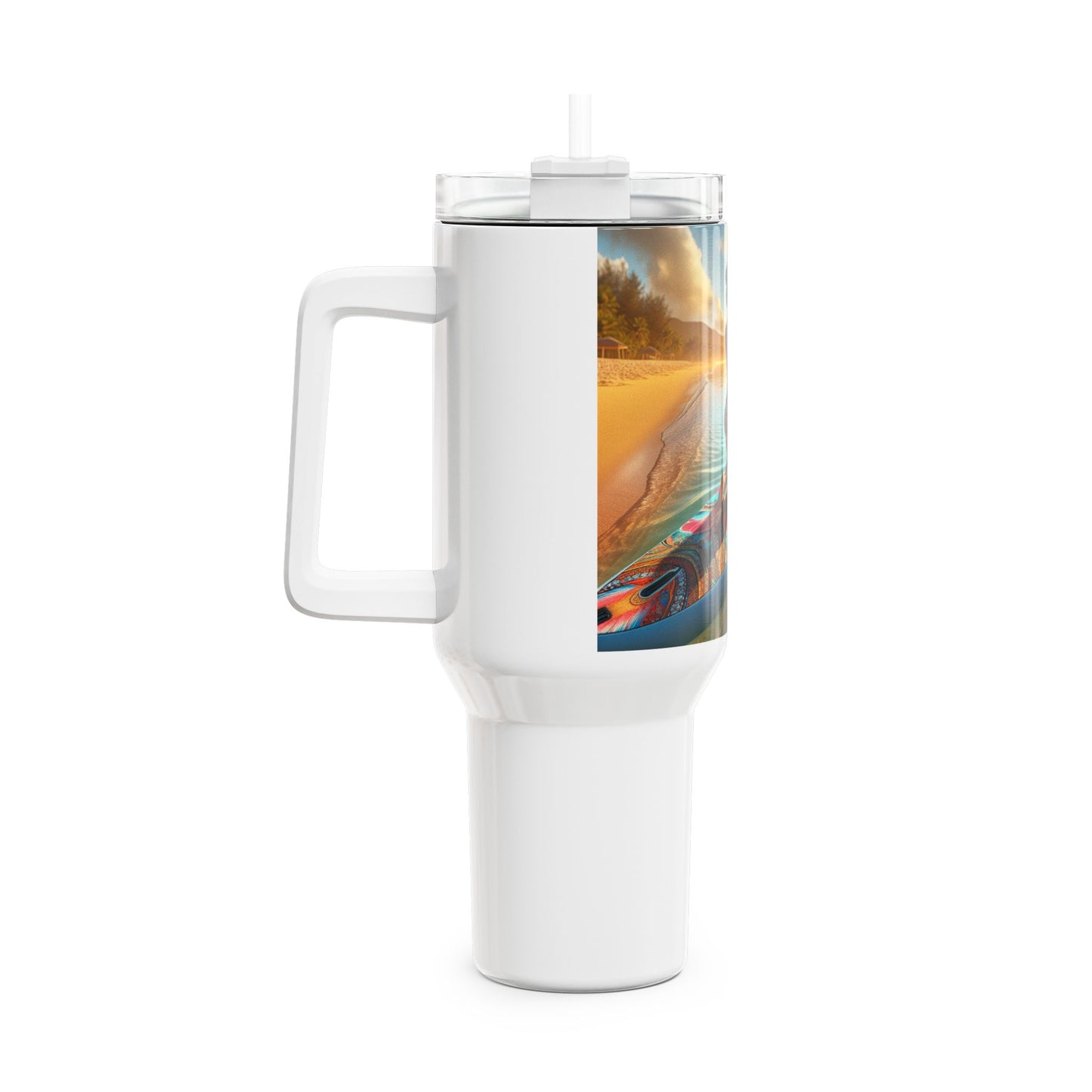 Fantasy Paddleboarding Tumbler, 40oz Eur