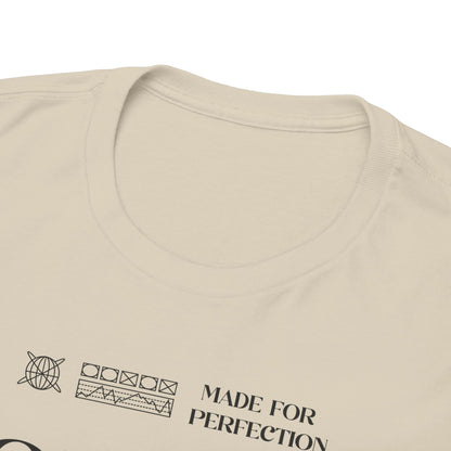 Close-up of the luxurious fabric and neckline of the Porsche 911 RS t-shirt, emphasizing its quality and craftsmanship.