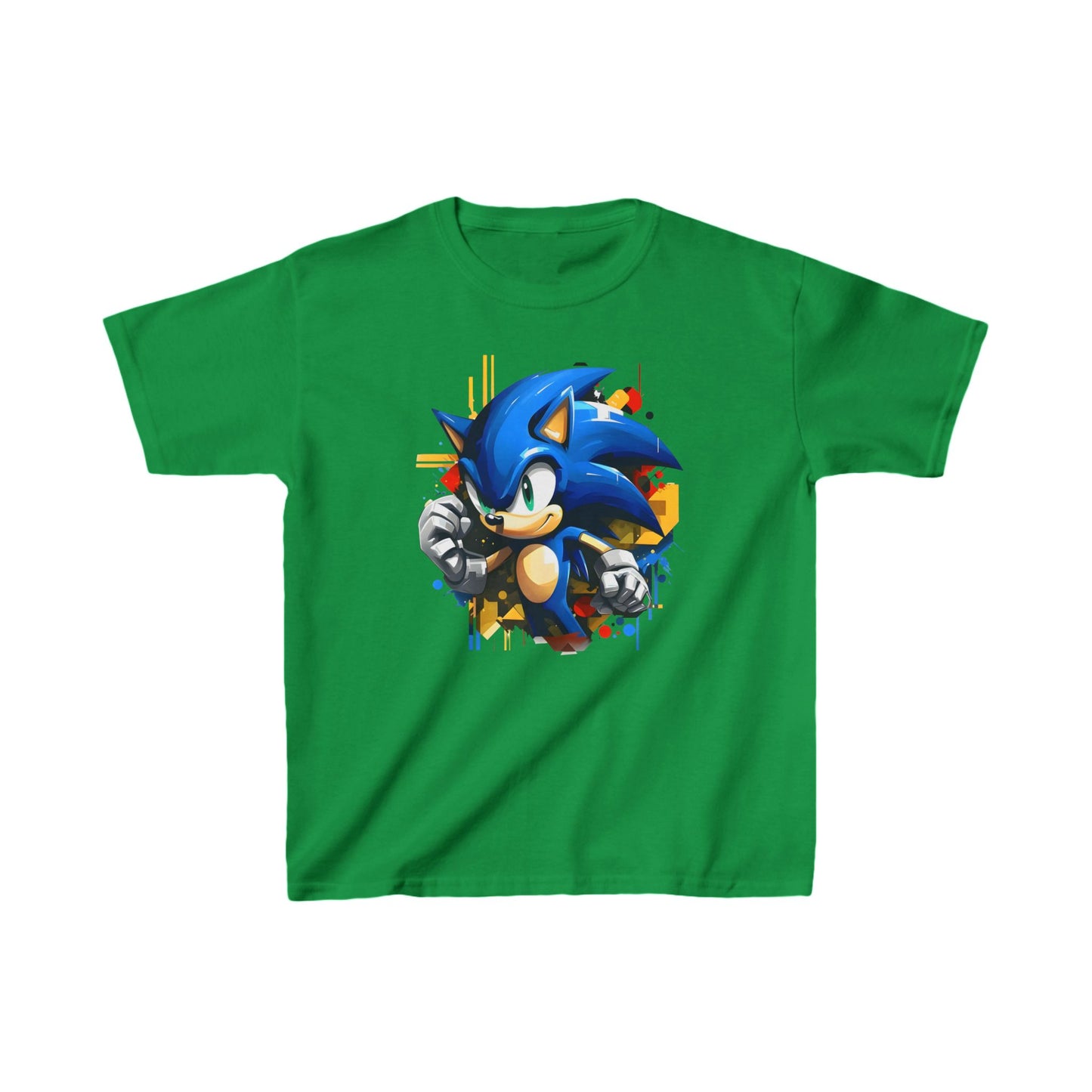 Child´s Sonic The Hedgehog Unisex Graphic Tee Shirt Kids