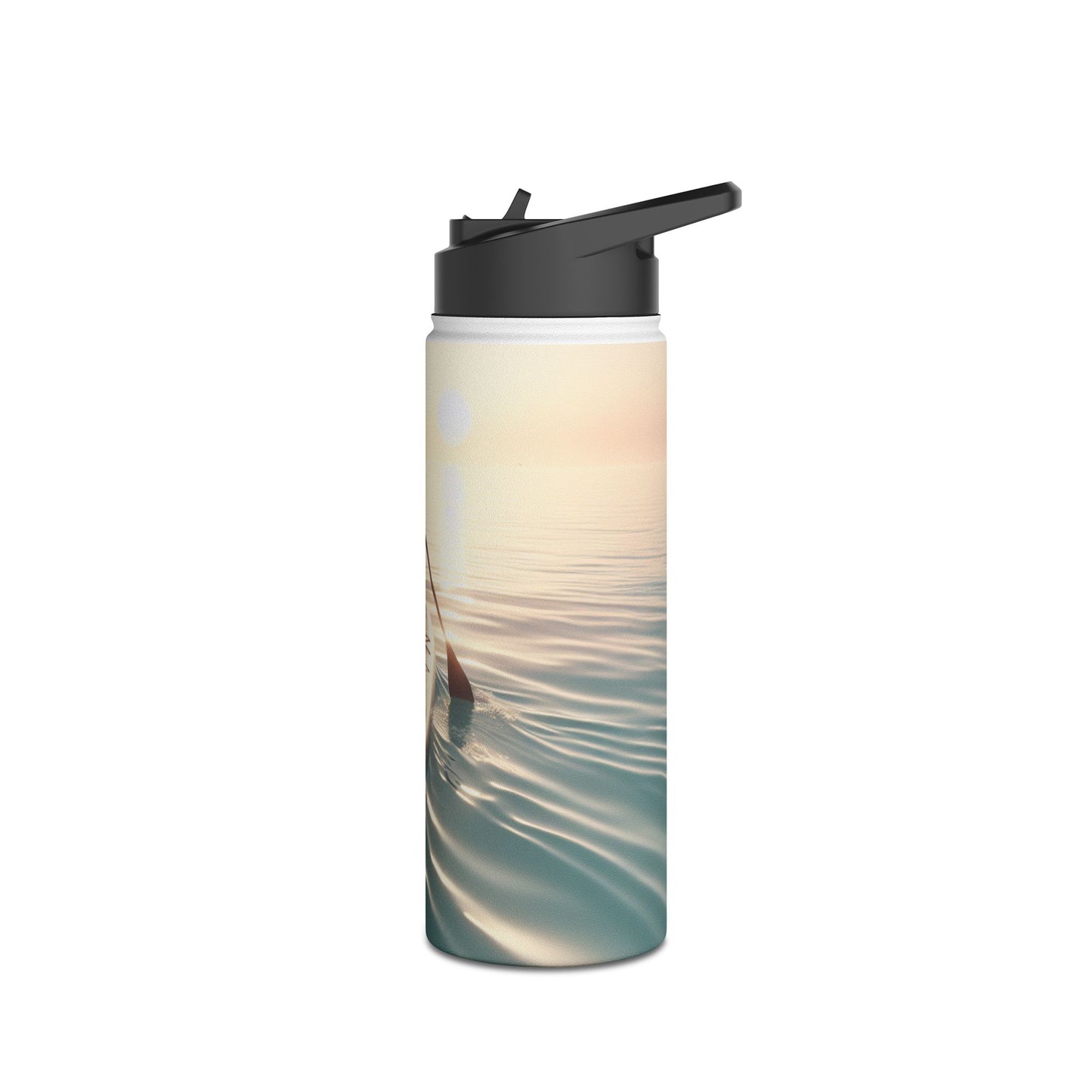 Fantasy Paddleboarding Stainless Steel Water Bottle, Standard Lid