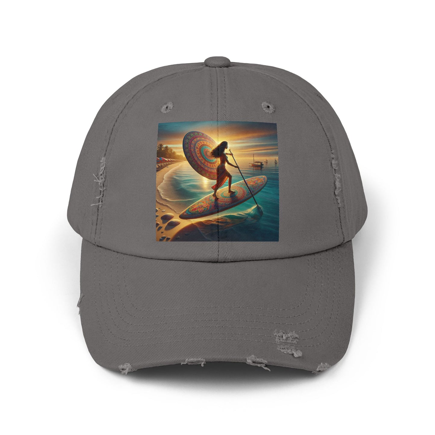 Unisex Distressed Paddleboarders Cap