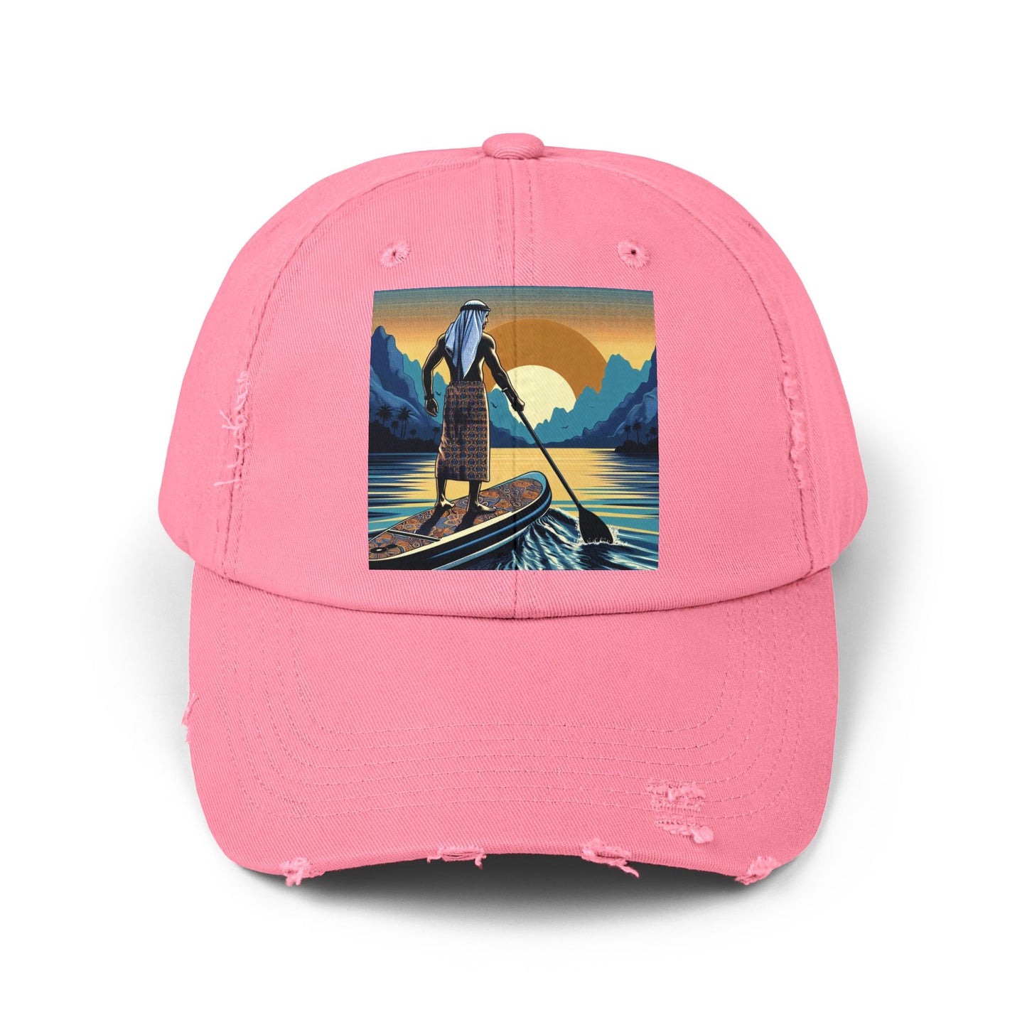 Unisex Distressed Paddleboarders Cap