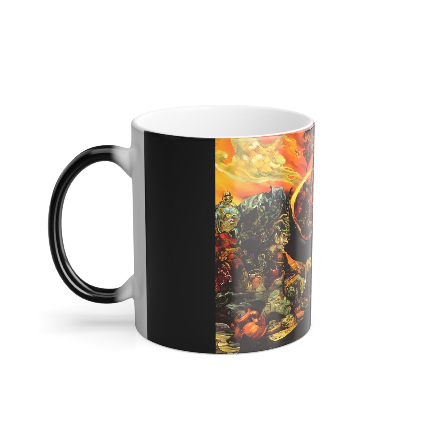 Discworld Equal Rites Color Morphing Coffee Mug, Tea Mug, Office Mug