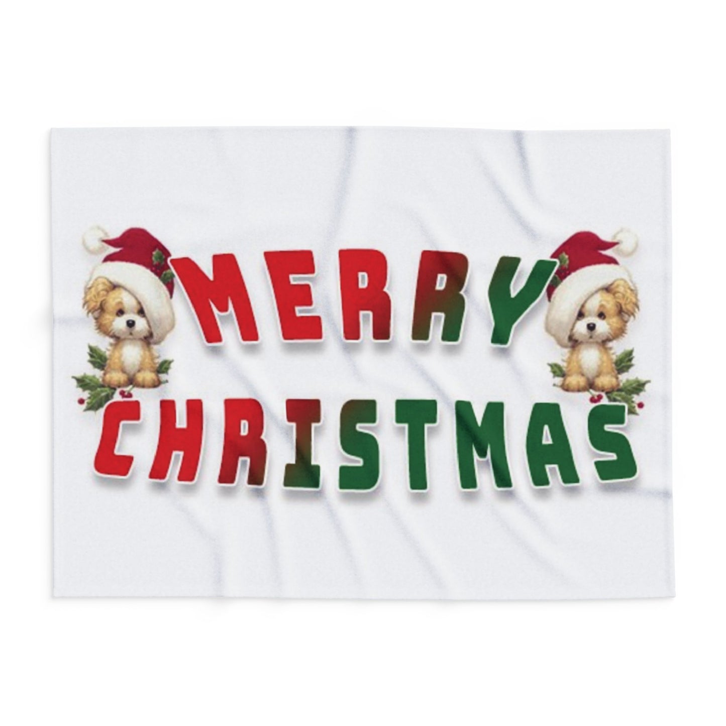 Decorative and Warm Christmas Arctic Fleece Blanket