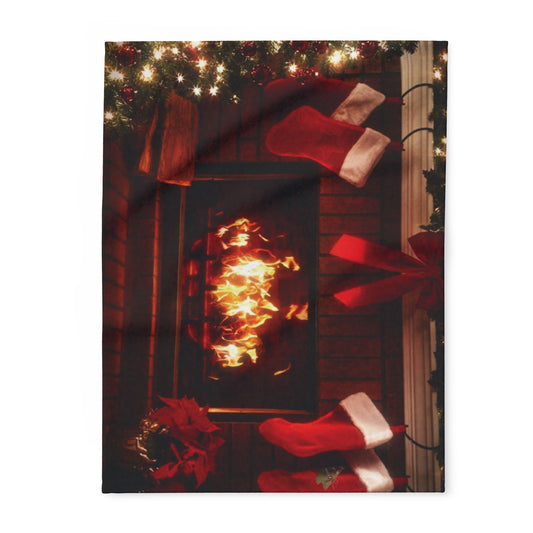 Decorative and Warm Christmas Arctic Fleece Blanket