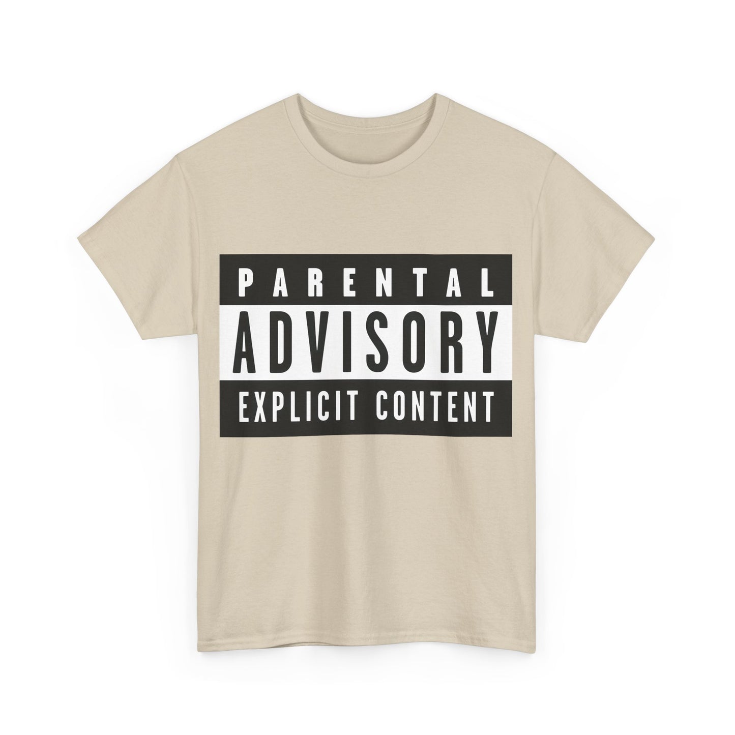 Parental Advisory  Warning  Graphic T-Shirt Urban Unisex Cotton Tee