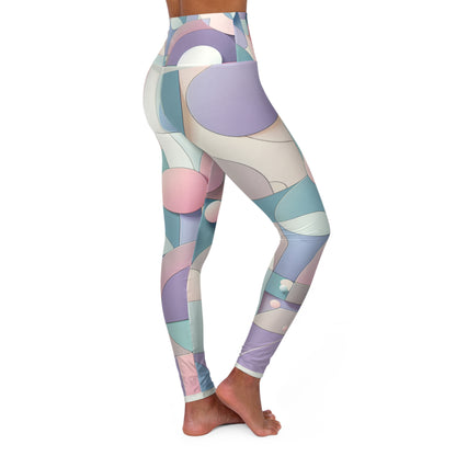 Artistic display of Dazzling Dreams Studio's Total Rampage Fusion Leggings highlighting their versatile design and comfort, ideal for any fashion-forward individual.