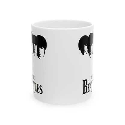 The Beatles Logo Ceramic Mug - a must-have for musical misfits, perfect for sipping coffee and stirring nostalgia.
