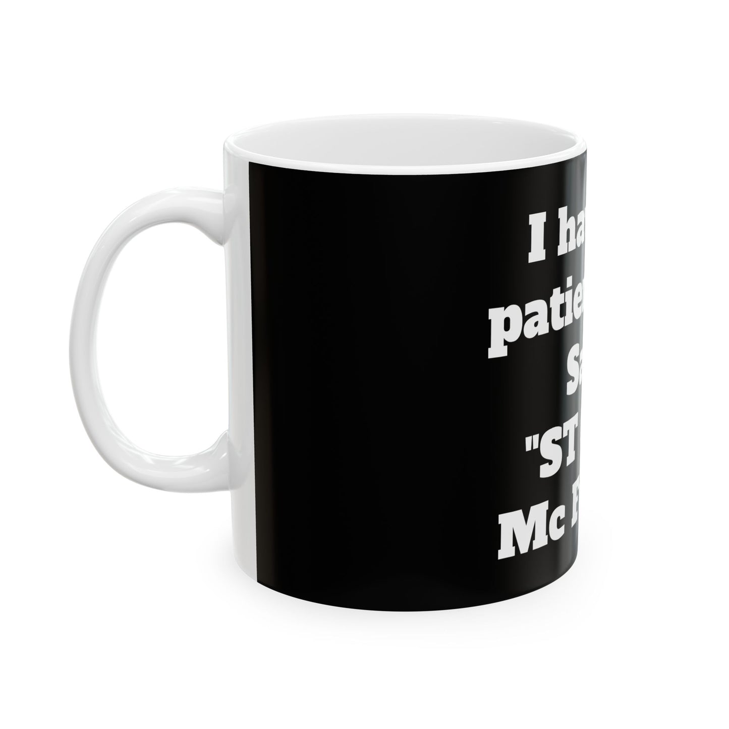 Inappropriate Slogan Ceramic Mug, a novelty gift that showcases adult humour and is ideal for birthdays and secret Santa.